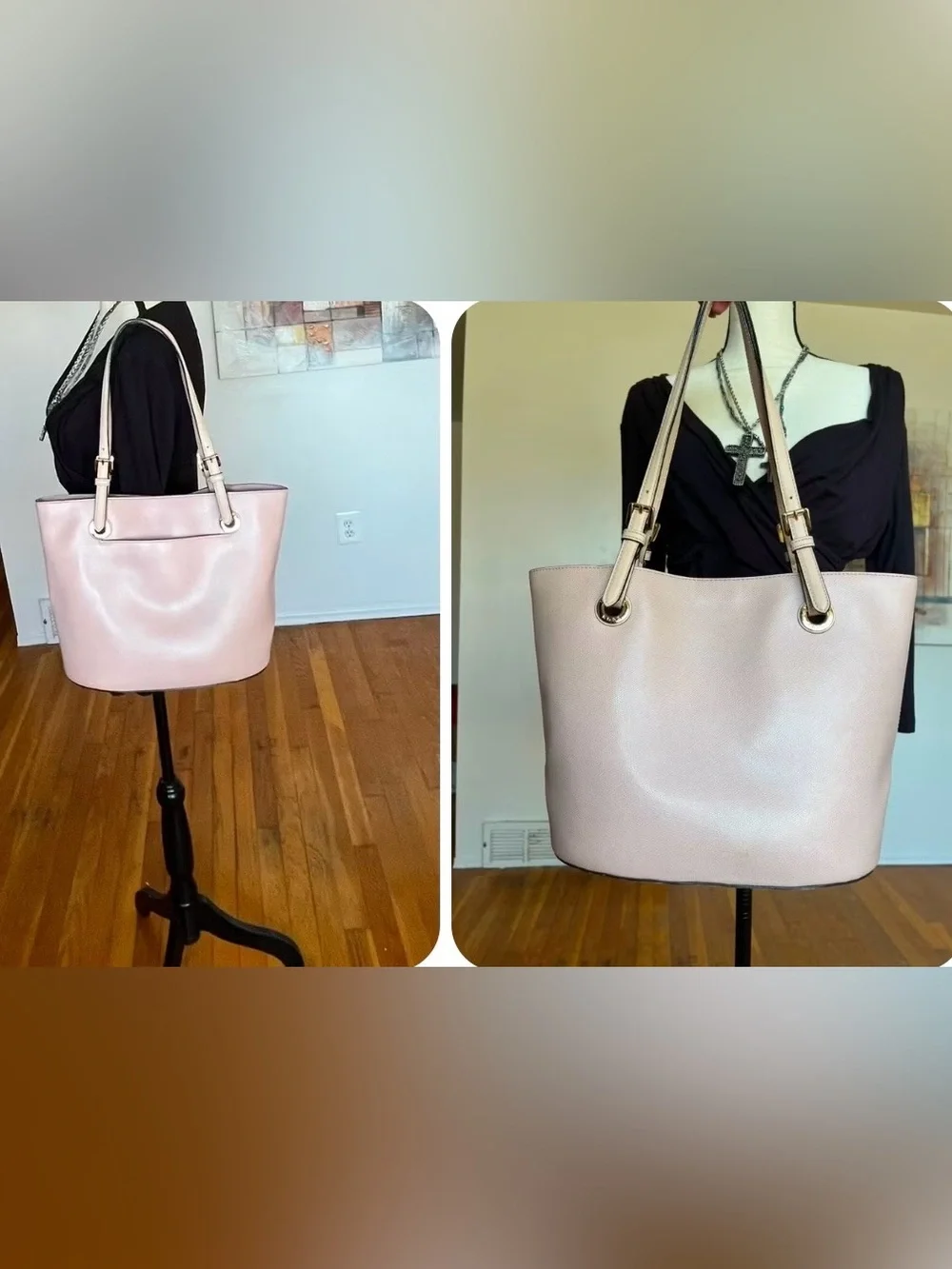 Michael Kors pink leather tote - Picture 4 of 16